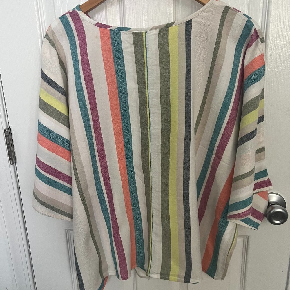 Multi-Color Striped Shirt - Picture 2 of 3